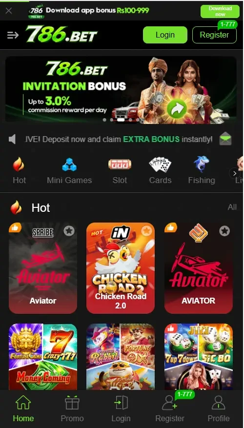 786 Bet Game Features